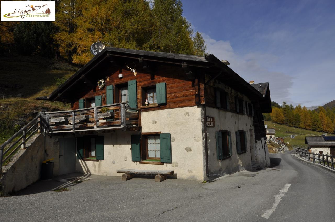 Baita Stebline Livigno Bagian luar foto