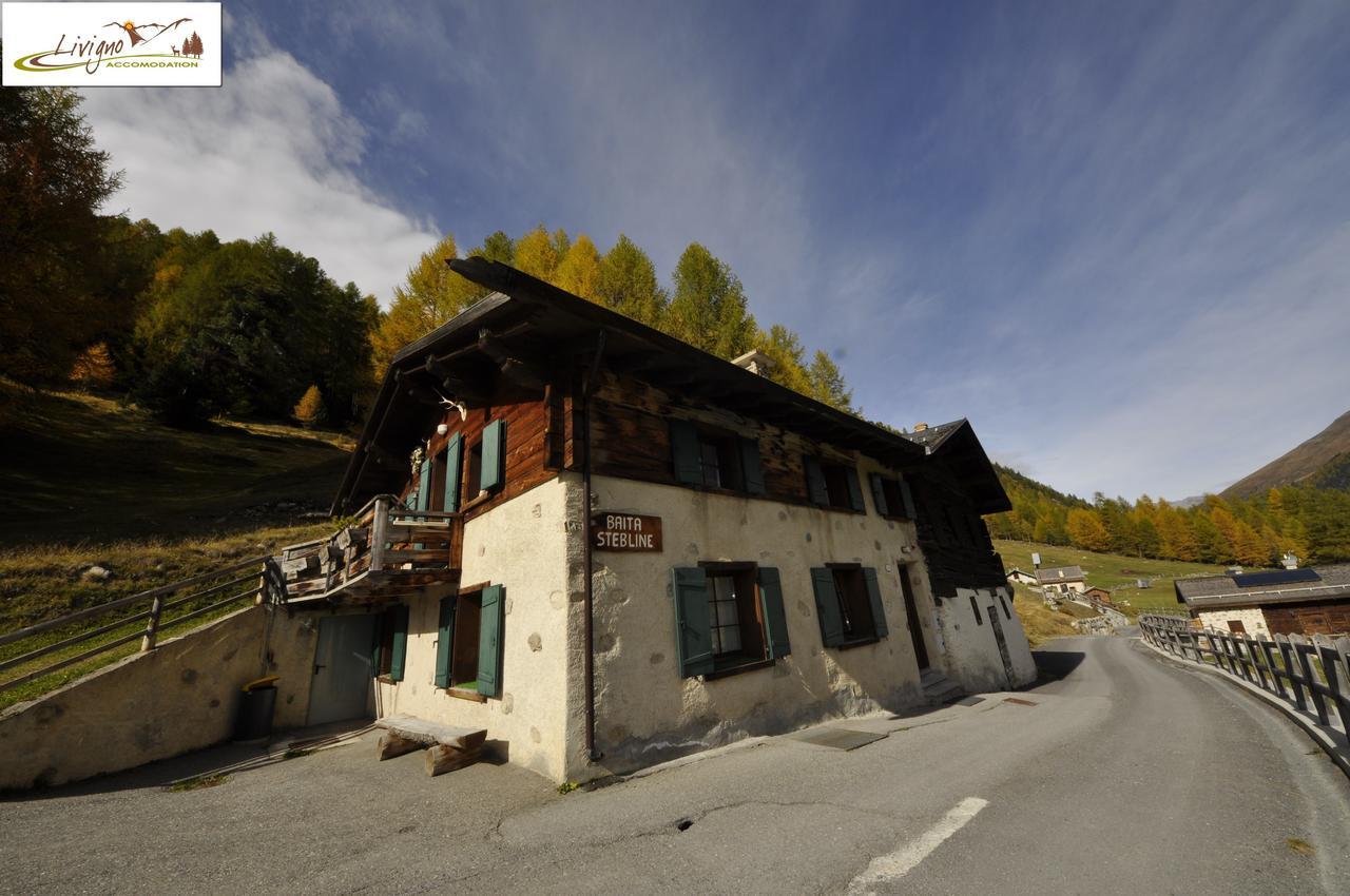 Baita Stebline Livigno Bagian luar foto